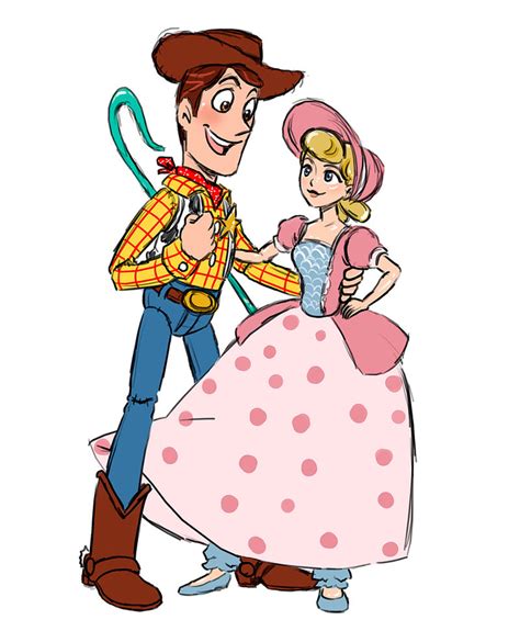 woody and little bo peep